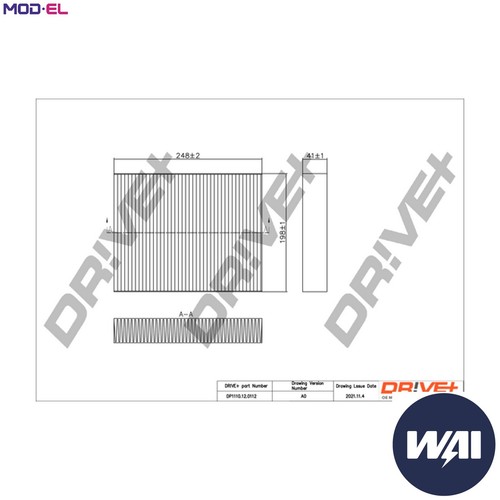 Filter cabin air - filter,