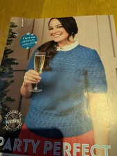 Daisy Stitches Jumper Knitting Pattern.