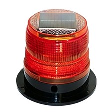 Solar Flashing Beacon