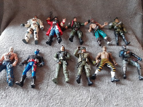 Action figures mixed chap - figures, ,