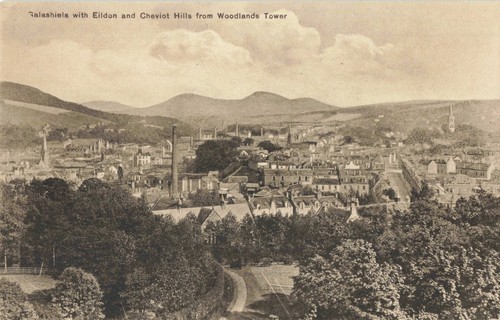 Galashiels with eildon - galashiels, &