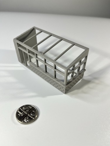 Gauge scale greenhouse - 1:76,