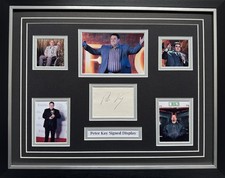 Peter Kay Signed Framed 16" x