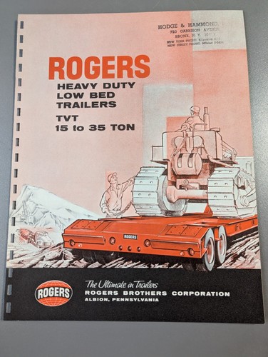 1961 rogers heavy duty - heavy, bed