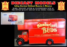 VINTAGE BEDFORD FURNITURE VAN LORRY SLUMBERLAND BEDS CORGI LIMITED EDITION ITEM
