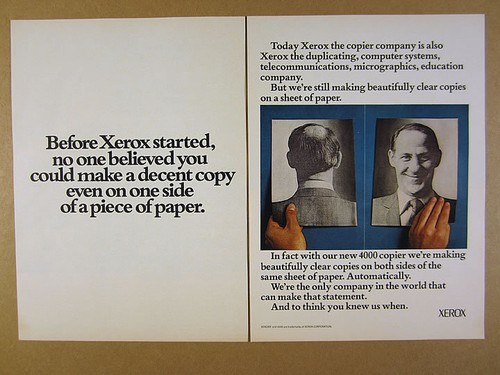 1973 xerox 4000 - copier, copy