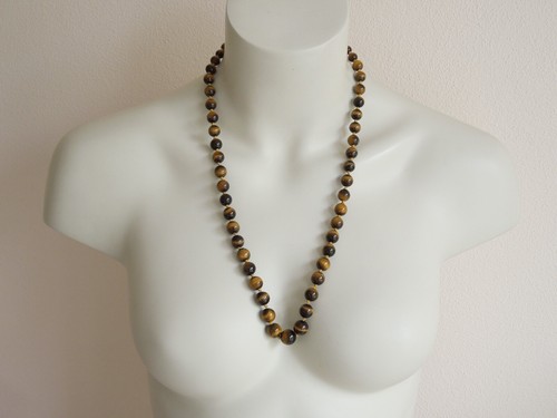 Vintage tiger eye chain - tiger,