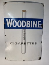 Woodbine enamel sign *VGC*
