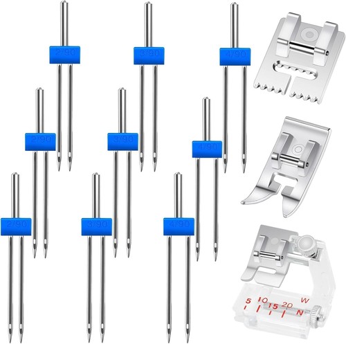 Pack twin needles - 9,