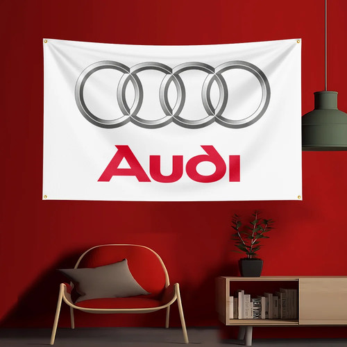 Audi banner flag - audi,