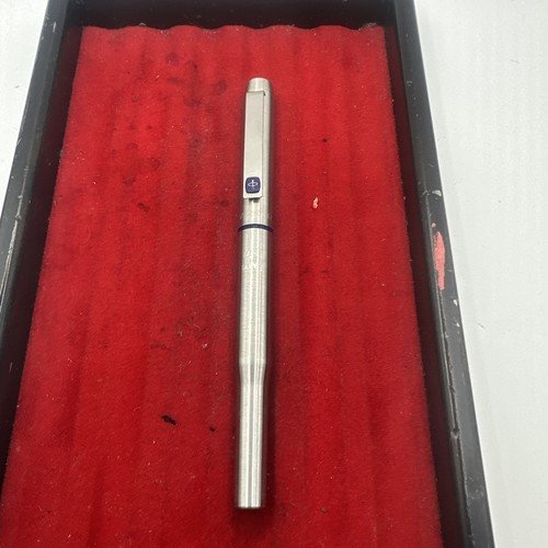 Parker blue fibre tip pen - blue,