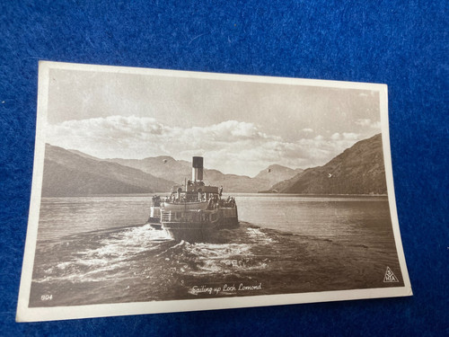 Paddle steamer loch lomond - steamer,