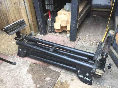 Evolution mitre saw stand - saw, with