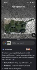 Dinky Toys 661 Military