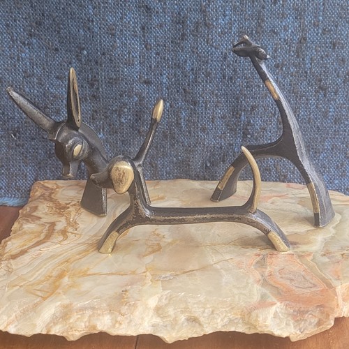 Vintage mid century - mid, brass