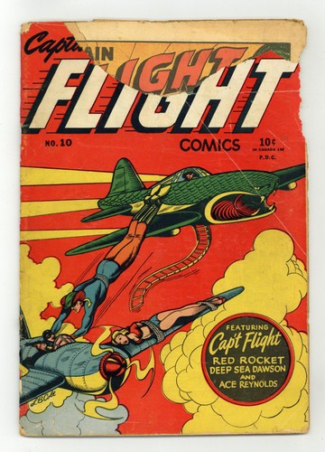 Captain flight comics - captain,