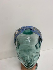 Fabulous namjosh x anthropologie Headband One size Blue gold floral beaded SB007