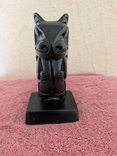 Argillite haida totem - haida,
