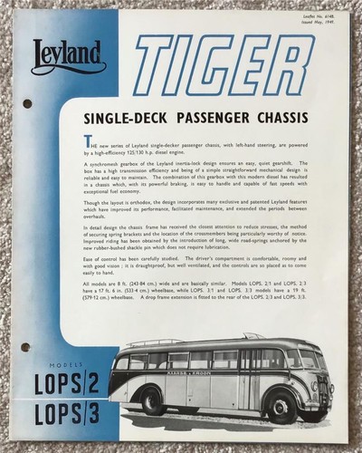 Leyland tiger lops - tiger,