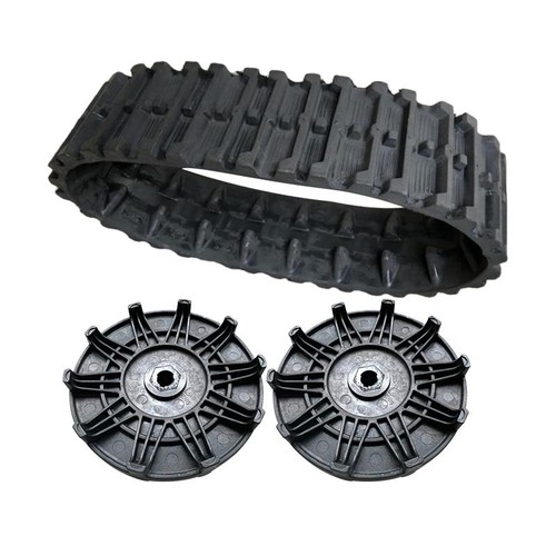 Drive wheel rubber track kit - wheel,