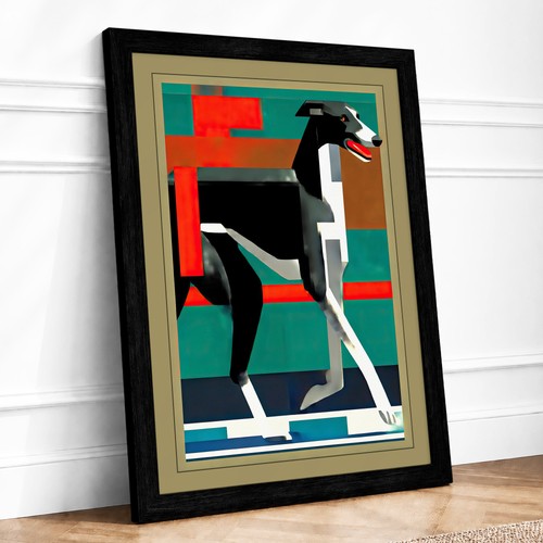 Greyhound motion art deco - motion,