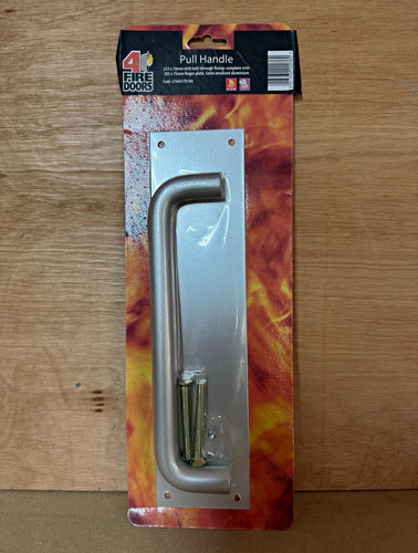 Fire doors aluminium pull - aluminium,