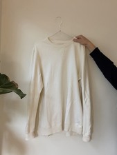 Albam Crewneck Sweatshirt Size Large Colour Cream