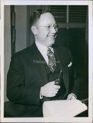 Gentleman has his pipe and - pipe,