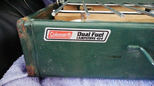 Vintage coleman 424 twin - vintage,