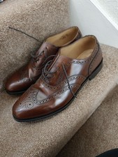 Loake Mens Brown Leather