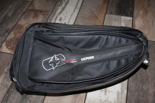 Oxford p50r black pannier - black,