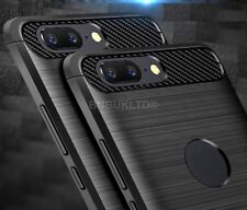 For Huawei Honor 9 Lite Carbon Fibre Gel Case Cover Ultra Slim Shockproof Hybrid