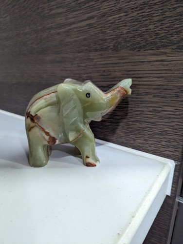 Large zuni elephant fetish - large,