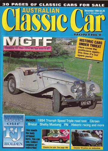 Aus classic car dec tf - classic,