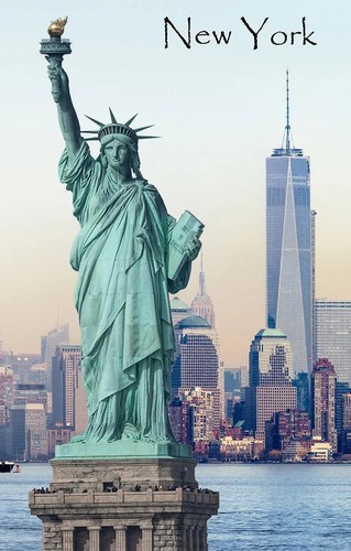 Freedom tower new - tower, statue