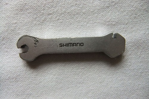 Shimano 75mm nipple spoke - nipple,
