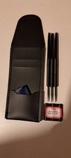 23g Black Tungsten Darts Set