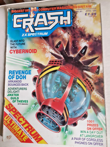 Crash spectrum magazine - crash, zx