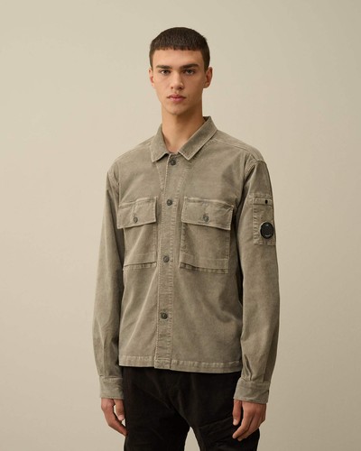 Company corduroy overshirt - company,