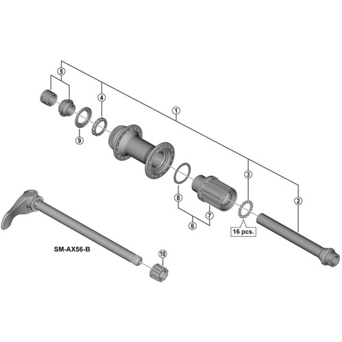 Shimano spares cycle - spares, bicycle