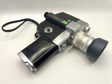 Fujica Single-8 P300 Vintage Movie Cine Camera w/ 10.5-27.5mm Lens - Motor Runs