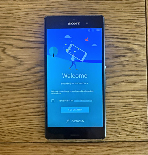Sony xperia 16gb - 1, black
