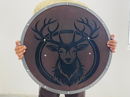 Handcrafted viking shield - viking,