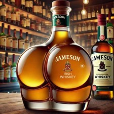 Peach Shaped Whiskey Bottle