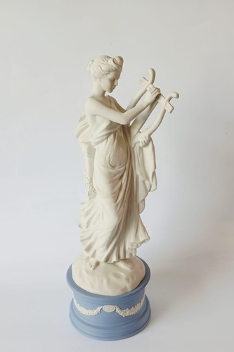 Wedgwood blue jasper figure - wedgwood,