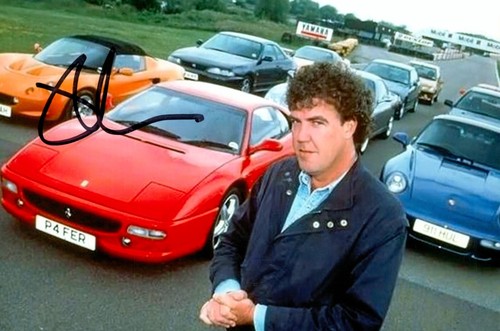 Jeremy clarkson hand signed - hand,