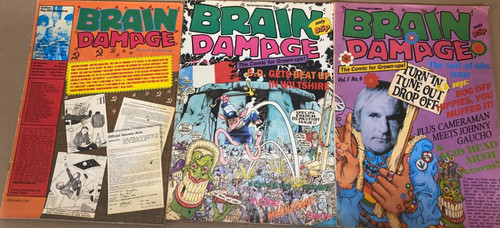 Brain damage the comic - brain,