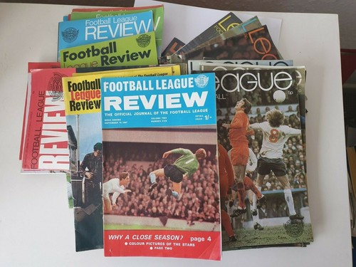 Football league review - league, with