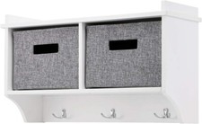 Wall mounted coat rack - coat, wooden