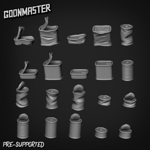 Food cans basing kit - basing,